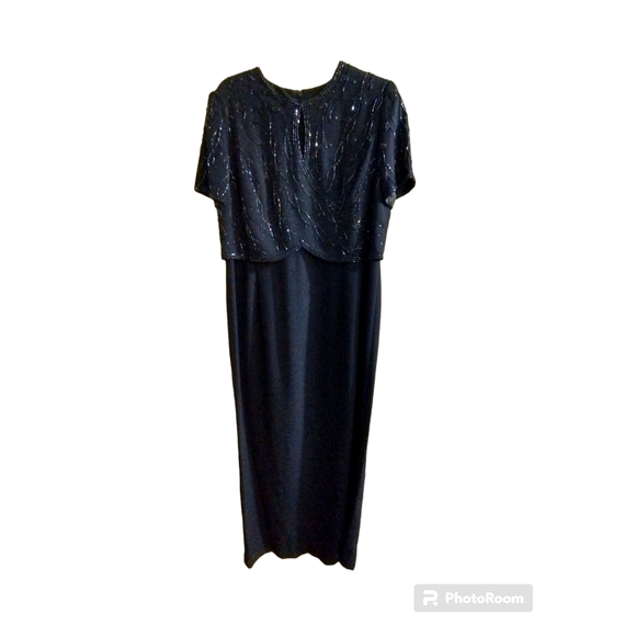 Karen Miller New York Dresses & Skirts - Karen Miller New York Dark Blue ling dress Size 14